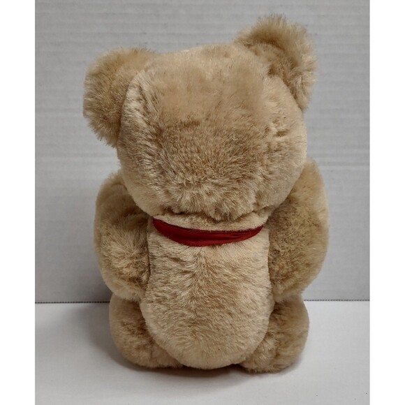 Fabri-Centers Of America Tan Cream Teddy Bear with Jointed Arms and Legs Vintage - Picture 3 of 6